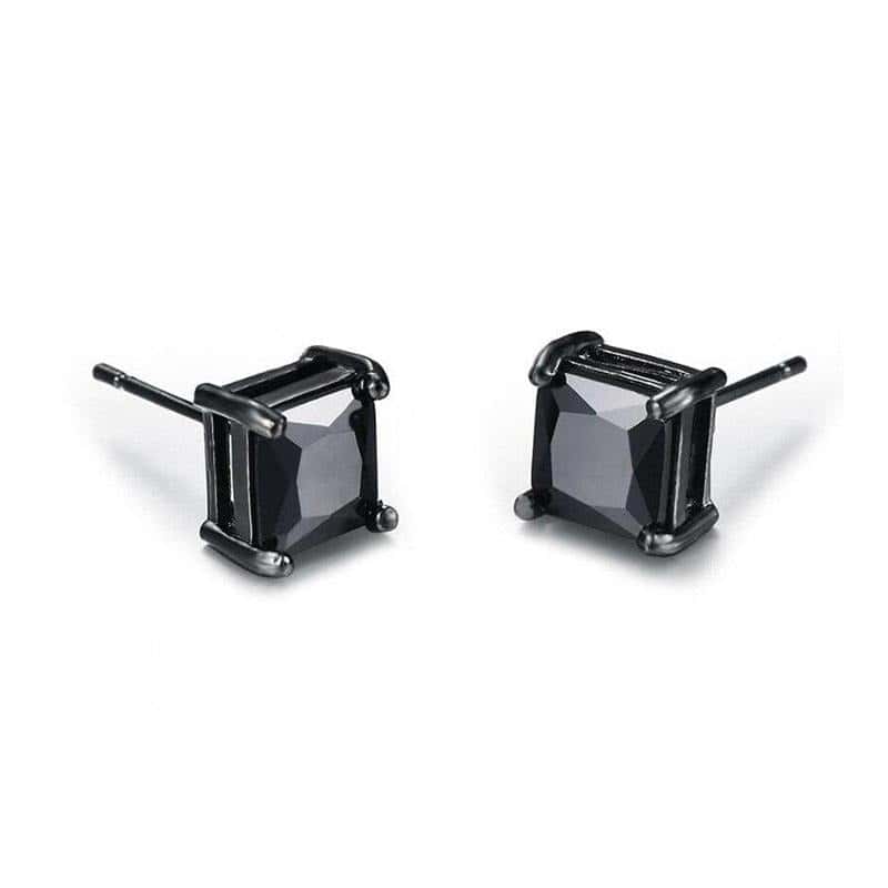 diamond stud earrings